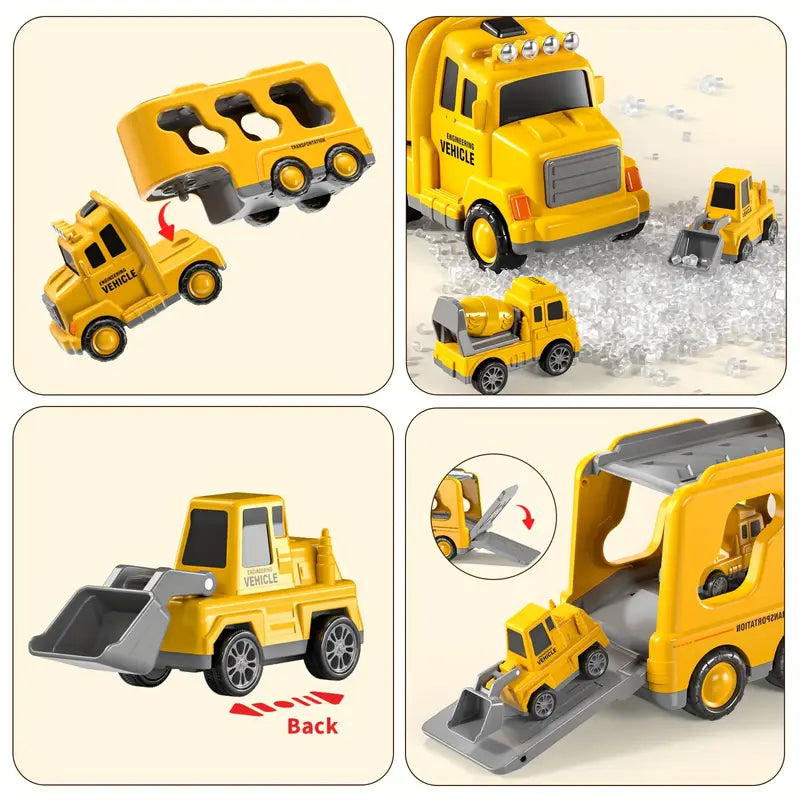 Engineering Vehicle Toys Suitable for Children Over 2 Years Old