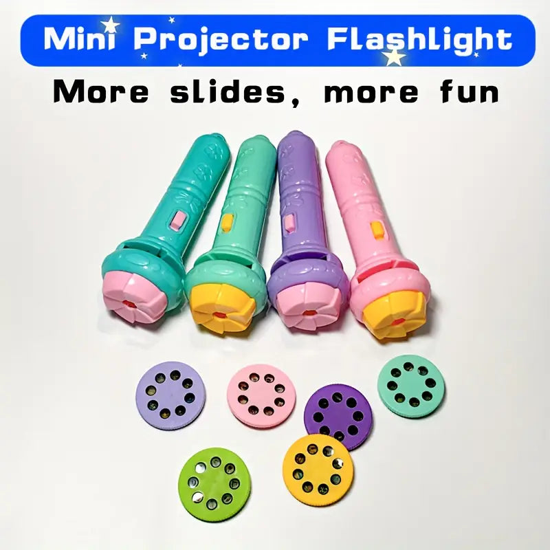 32 Patterns 4 Cards, Projection Flashlight Puzzle Toys