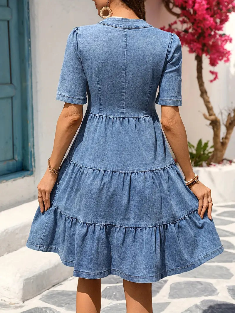 25AW+ Elements Denim Dress for Women