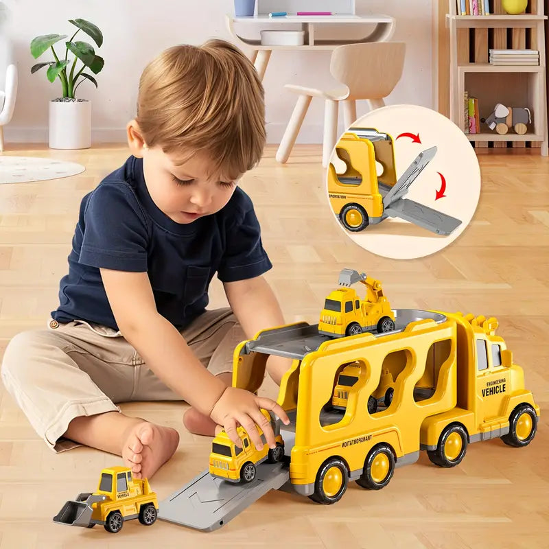 Engineering Vehicle Toys Suitable for Children Over 2 Years Old